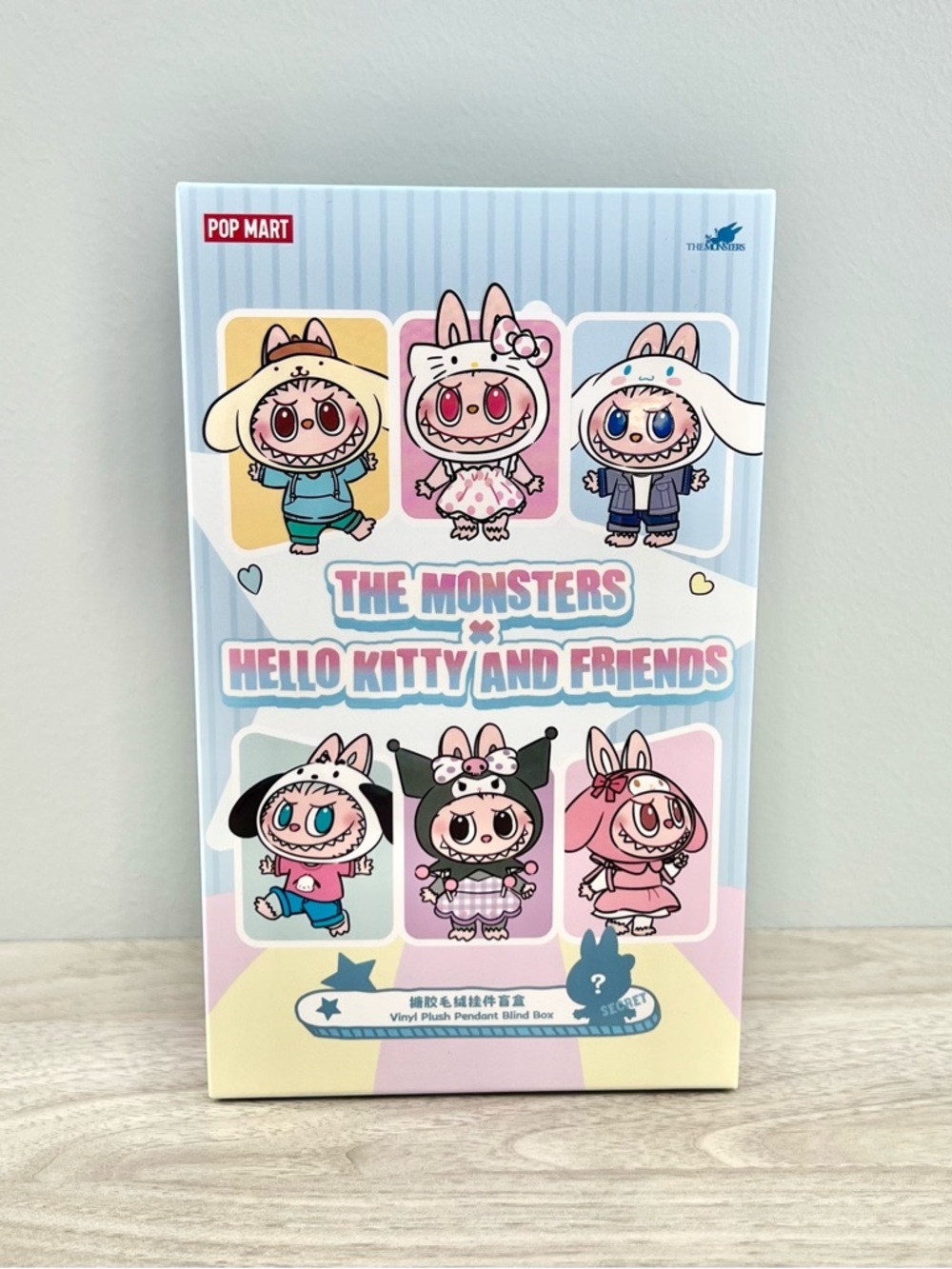 Pop Mart The Monsters x Hello Kitty and Friends Vinyl Plush Pendant - Pochacco - Picture 4 of 7
